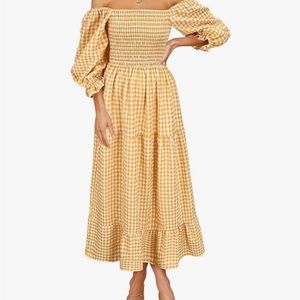 Gingham Summer Dress